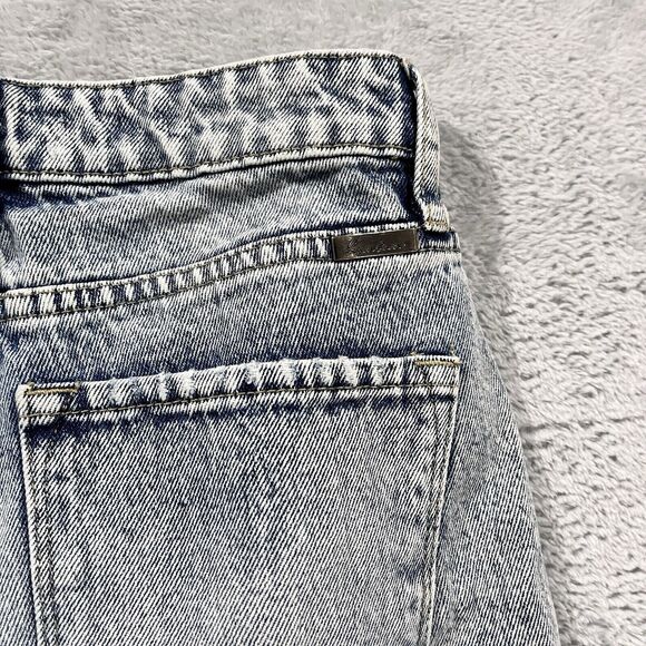 Kancan Skinny‎ Jeans 0/23 Mid Rise Distressed Light Wash Open Raw Hem - Picture 6 of 12